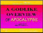 'A Godlike Overview Of Apocalypse.' Read the HTML slideshow version online!
